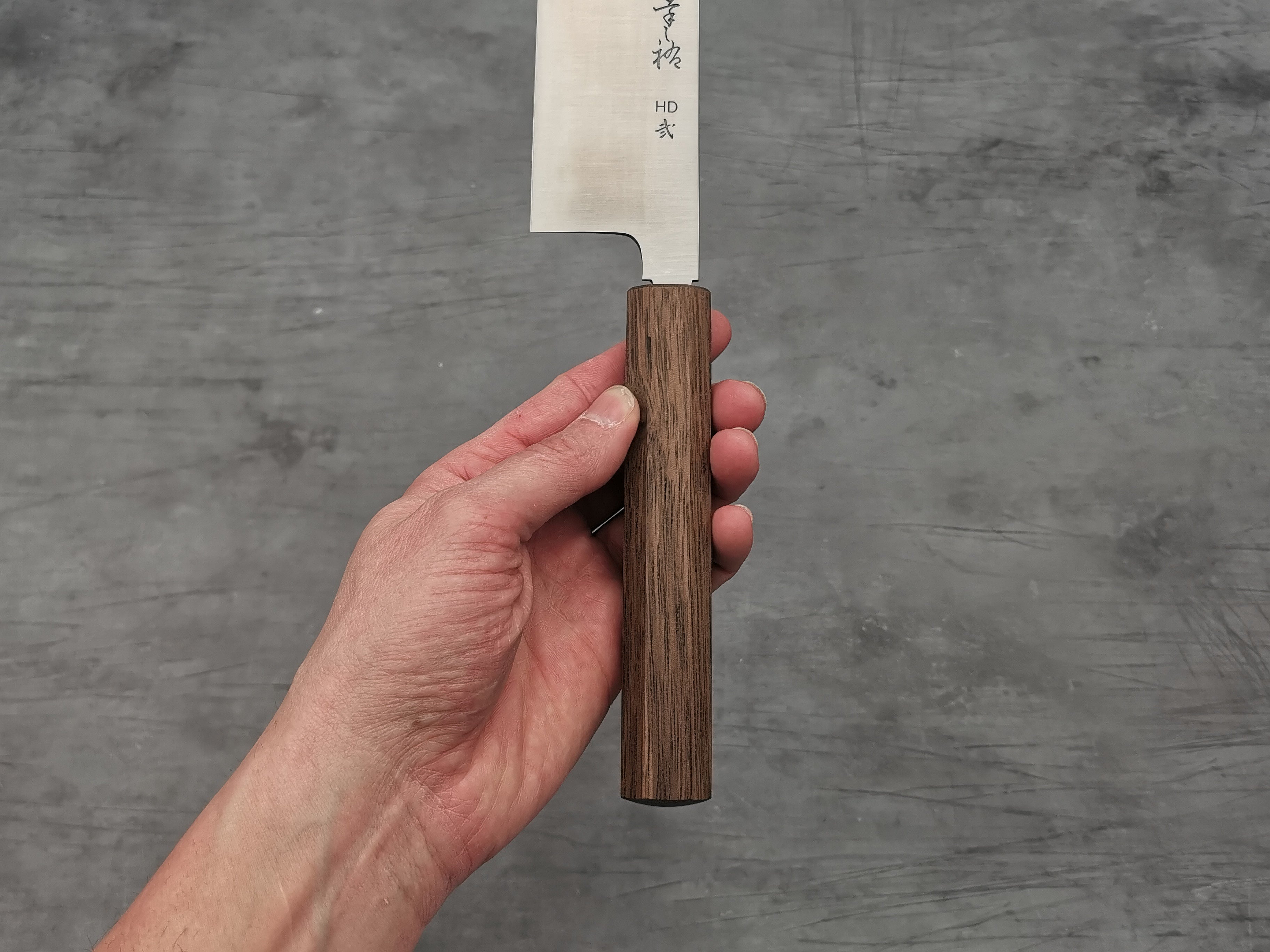 Konosuke HD2 Japanese Nakiri Knife - High Carbon Steel Vegetable Knife for Professional Chefs & Home Cooking, Perfect for Slicing, Dicing & Chopping Vegetables