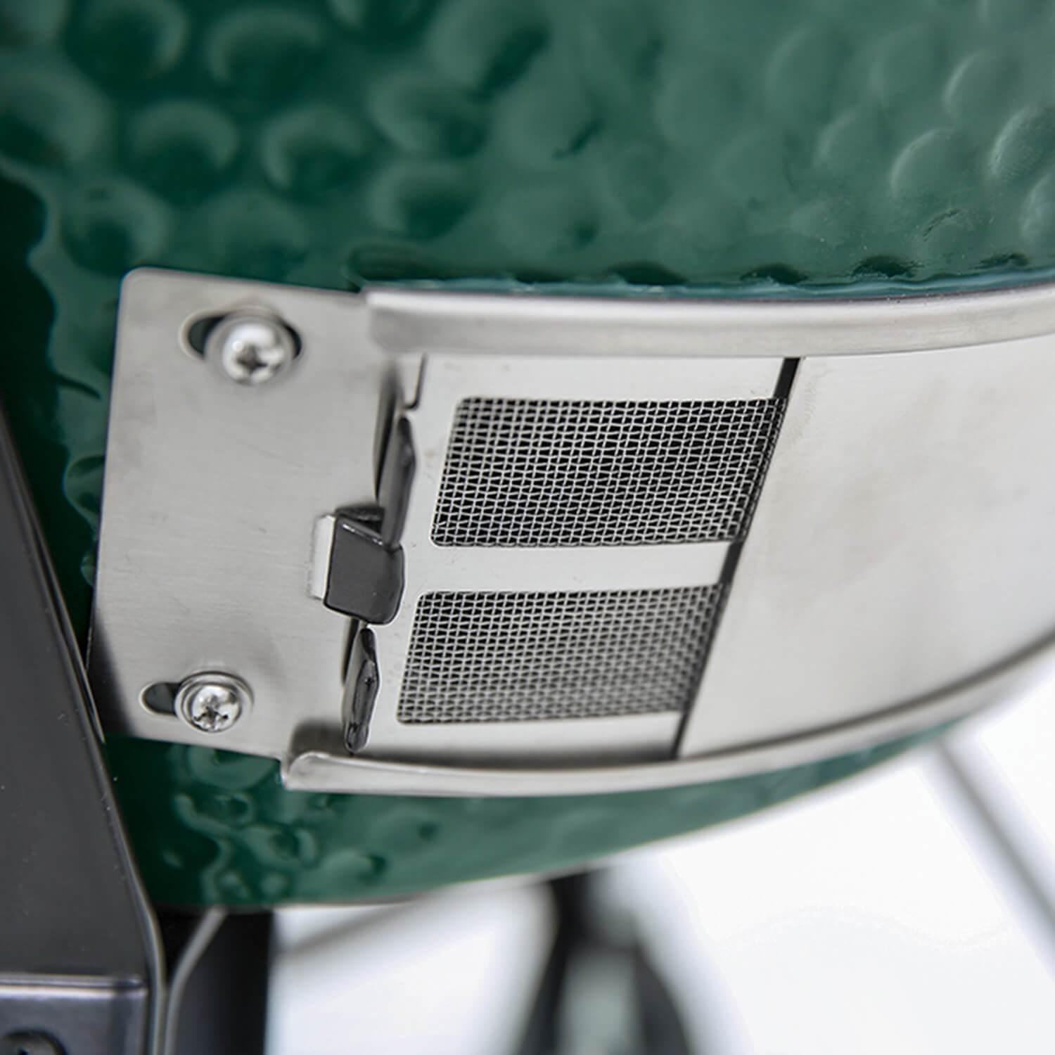 Big Green Egg Medium Charcoal Smoker Kit - Original Ceramic Grill for BBQ, Smoking & Grilling - Perfect for Backyard Cookouts, Tailgating & Outdoor Entertaining