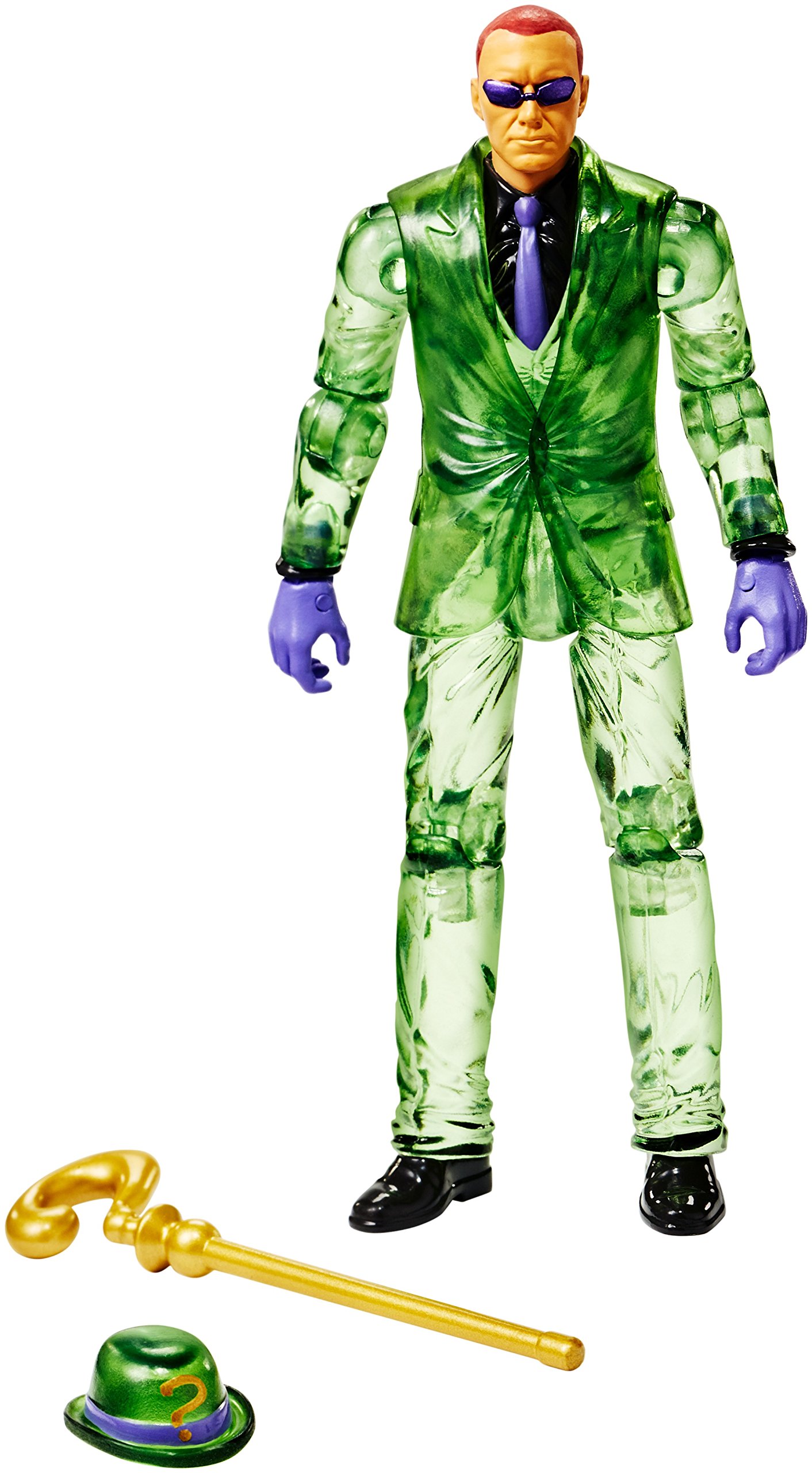DC Comics Batman Missions The Riddler Action Figure - 6-Inch Collectible Toy with Accessories for Superhero Fans & Collectors - Perfect for Display, Play, and Gift Giving