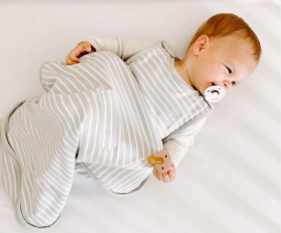 4 Season Ultimate Baby Sleep Bag - Merino Wool & Organic Cotton for Infants 2 Months to 2 Years - Soft & Breathable Birch Gray - Perfect for Nursery, Daycare & Travel