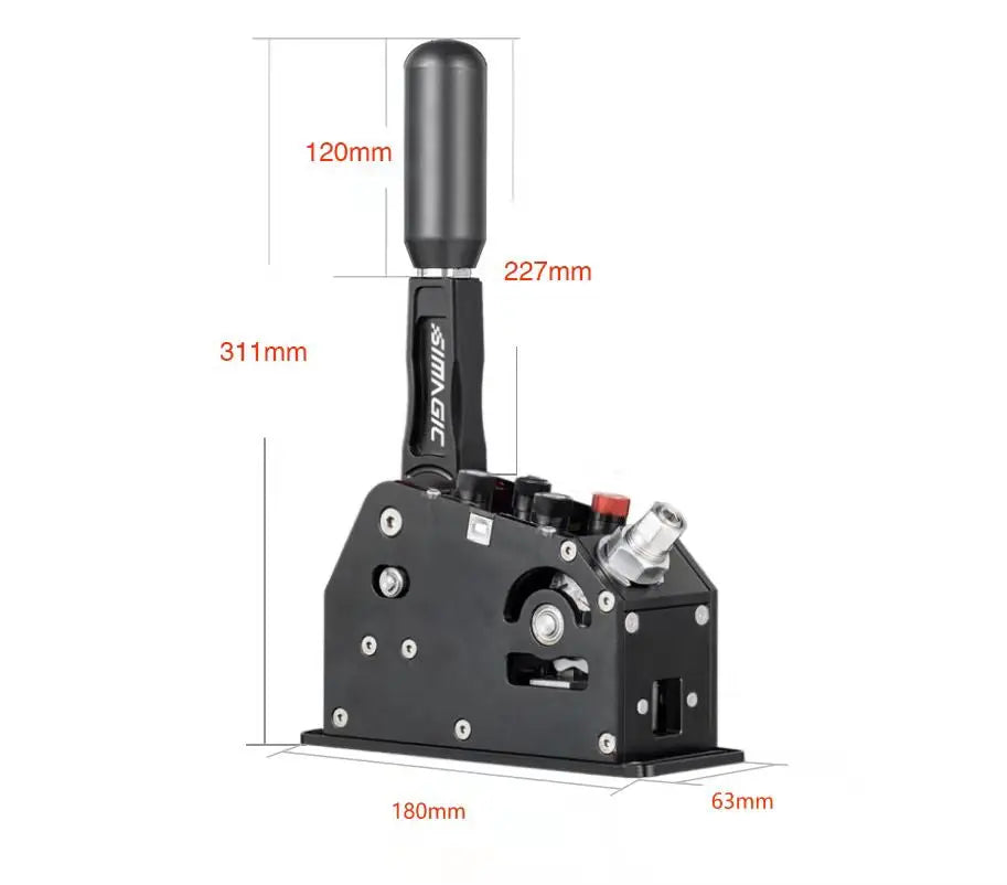 Simagic Q1 Sequential Shifter - High Performance Racing Shifter for Simulators & Real Cars | Perfect for Gaming, Drifting & Track Days