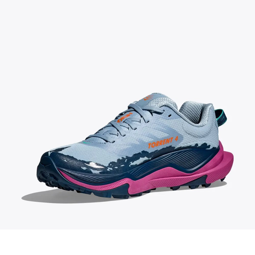 Hoka Torrent 4 Women's Trail Running Shoes - Lightweight & Cushioned for Hiking, Jogging & Outdoor Adventures