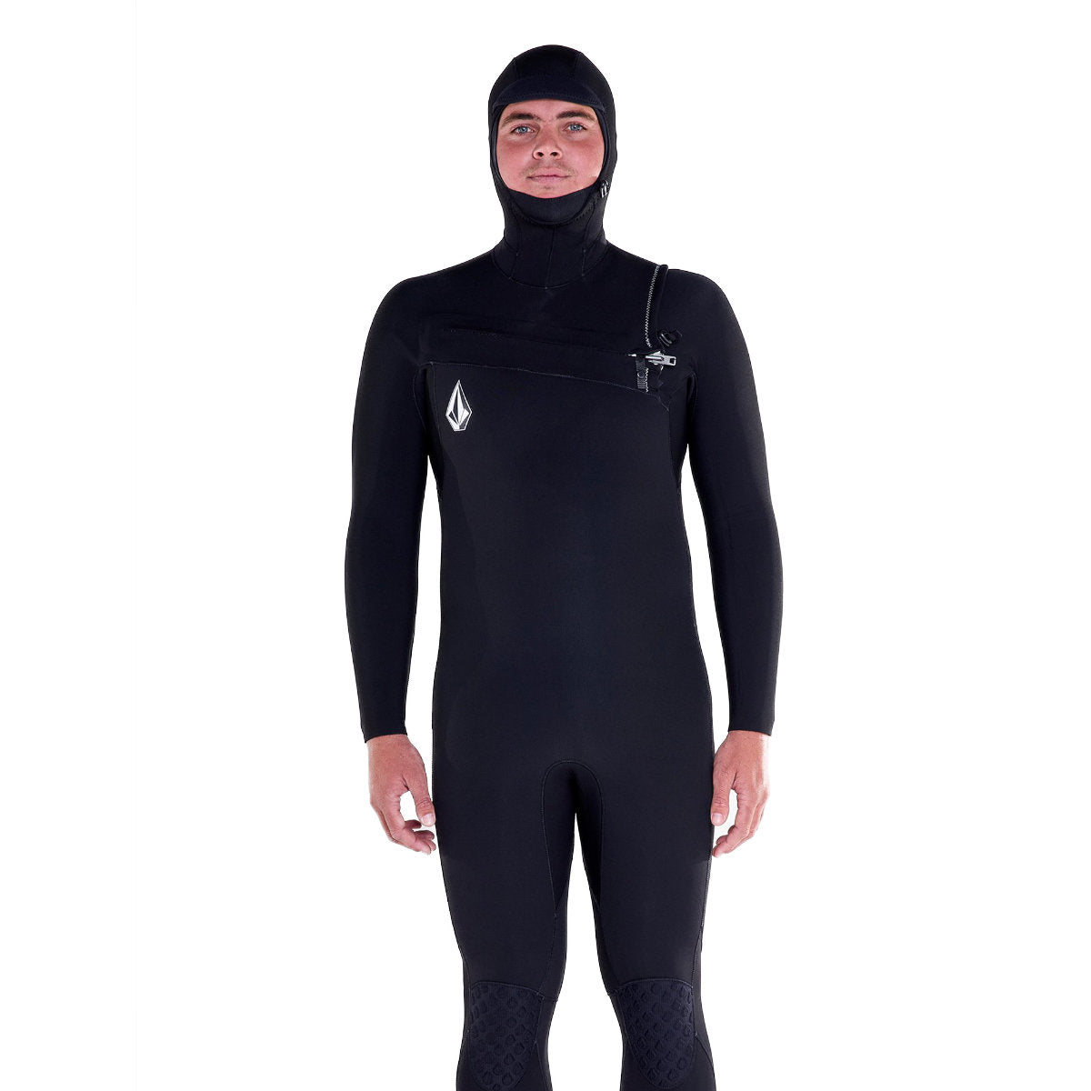 Volcom Men's 4/3mm Chest Zip Full Wetsuit - Premium Neoprene Surfing & Diving Suit for Cold Water Protection