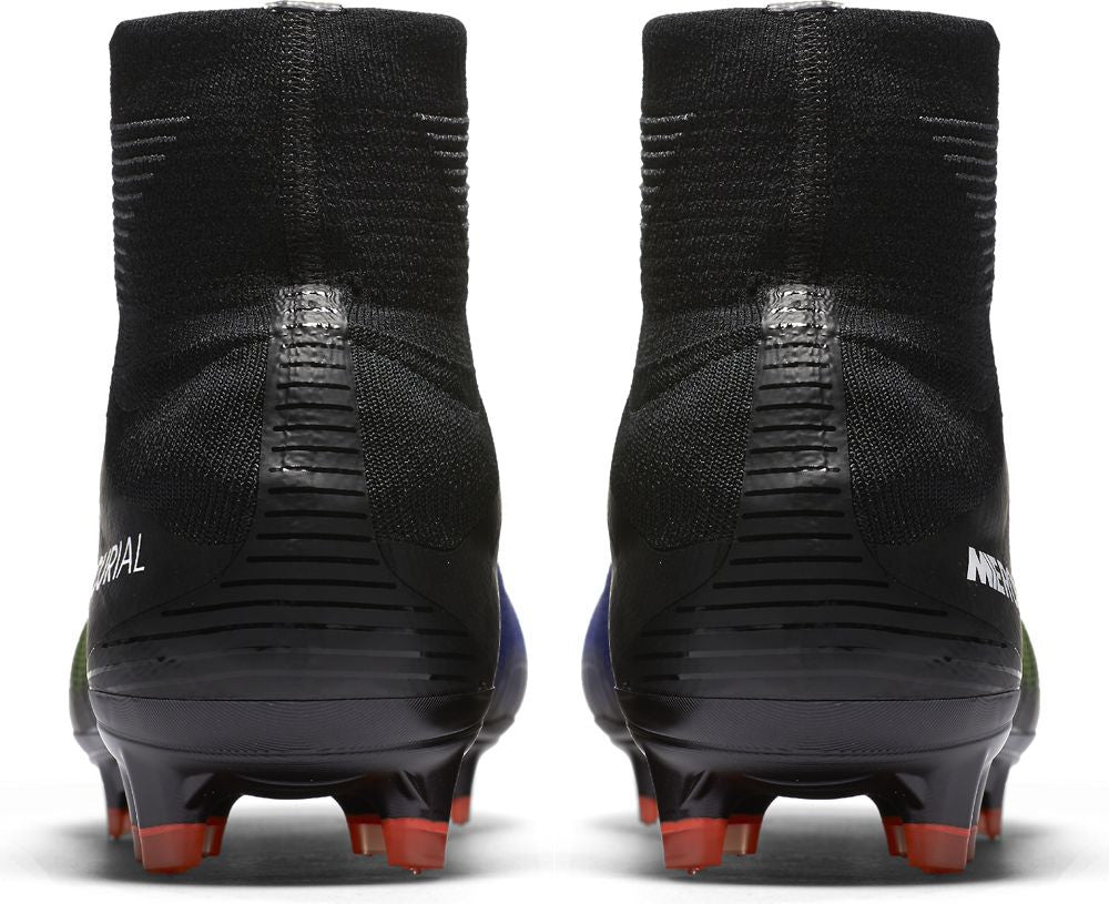Nike Mercurial Superfly V FG Soccer Cleats - Black/Electric Green - Lightweight Football Shoes for Men - Perfect for Turf & Field Play
