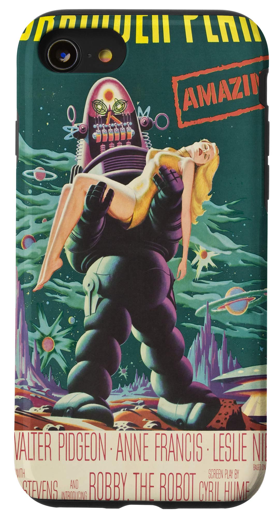 iPhone SE (2020) / 7 / 8 Forbidden Planet Case - Protective Phone Cover with Sci-Fi Design | Perfect for Daily Use, Travel & Space Enthusiasts