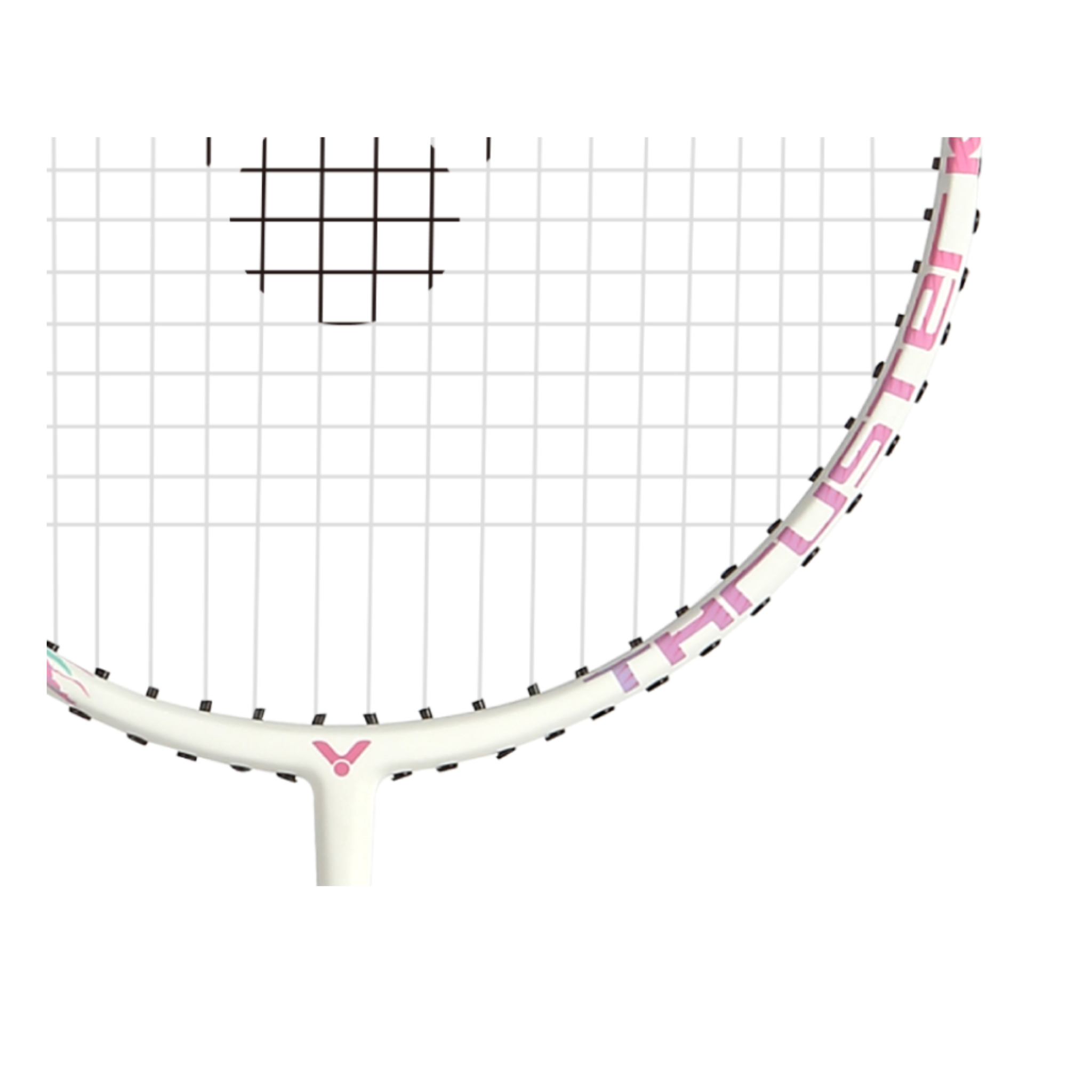 Victor Thruster K 817CL Strung Badminton Racket [Pink] - Lightweight Carbon Fiber Badminton Racquet with High Tension String for Professional & Recreational Players - Perfect for Tournaments, Training & Casual Play