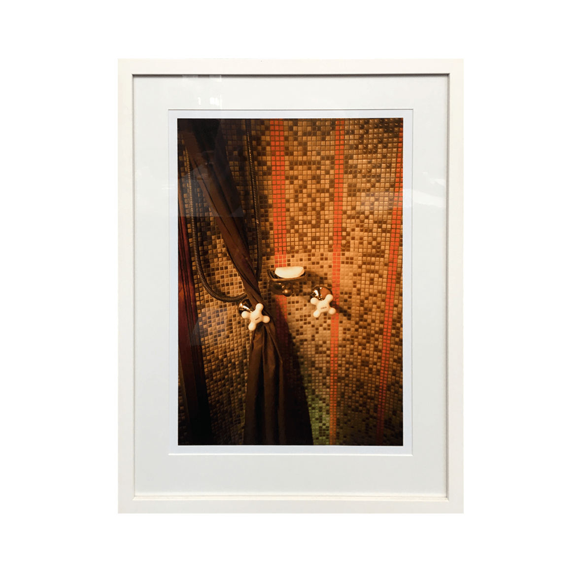 Richard Brimmer Hugh Hefner Shower Curtain - Vintage Playboy Inspired Bathroom Decor for Retro Style Homes & Bachelor Pads