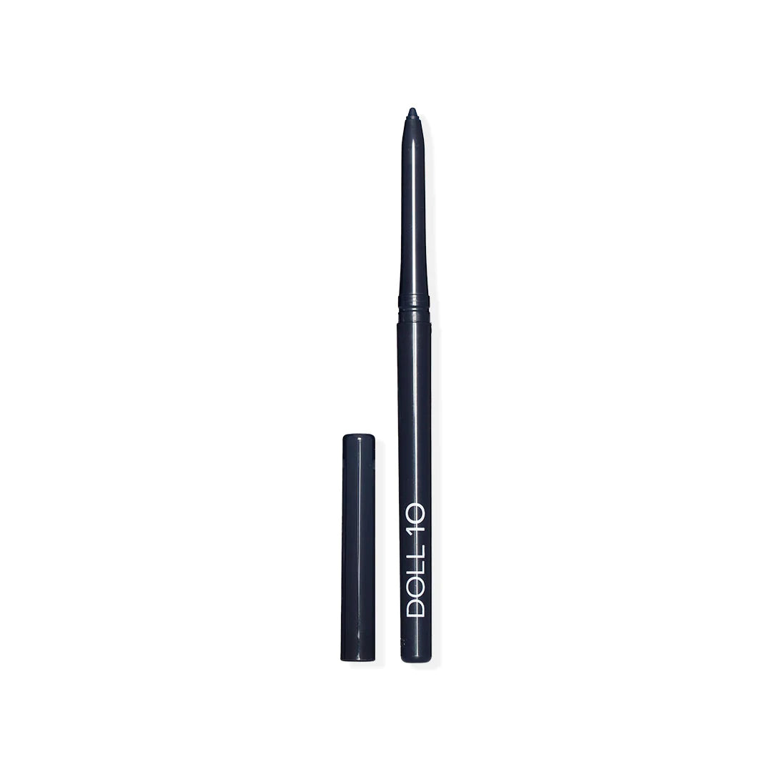 Doll 10 T.C.E Automatic Skinny Eyeliner - Waterproof & Smudge Proof - Perfect for Everyday Makeup & Professional Looks