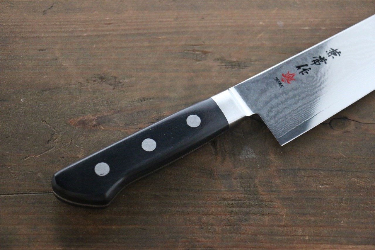 Premium Kanetsune VG10 33-Layer Damascus Gyuto Chef Knife 210mm with Pakkawood Handle - Japanese Kitchen Knife for Professional Chefs & Home Cooking, Perfect for Slicing, Dicing & Meat Cutting
