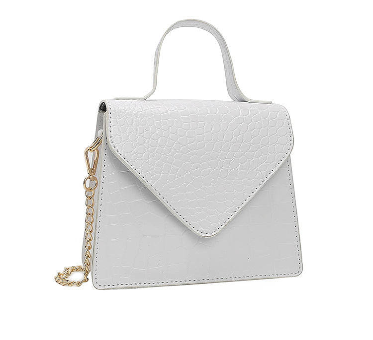 Stylish Crocodile Embossed Shoulder Bags for Women - Fashionable Crossbody Purse for Work, Travel & Everyday Use