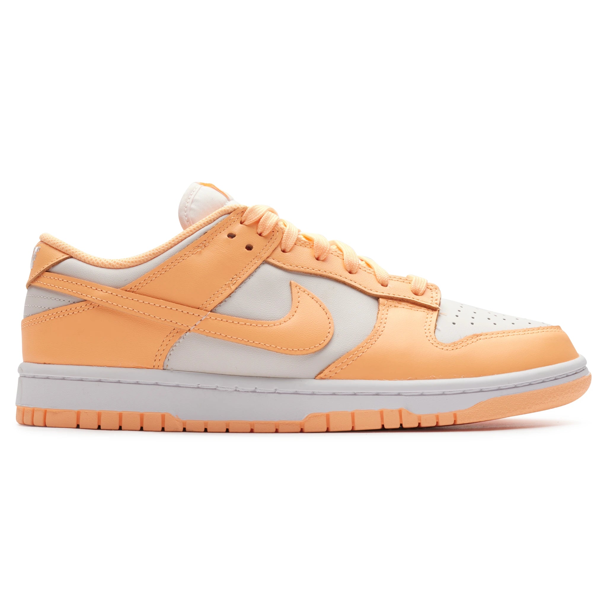 Nike Dunk Low Peach Cream Women's Sneakers - Lightweight Comfortable Casual Shoes for Walking, Running & Gym - Trendy Discoloration Design for Fashion & Streetwear