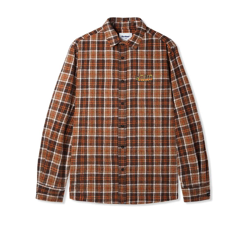 Caterpillar Flannel Shirt for Men - Soft Plaid Long Sleeve Button Down Shirt - Perfect for Outdoor Work, Camping & Casual Wear