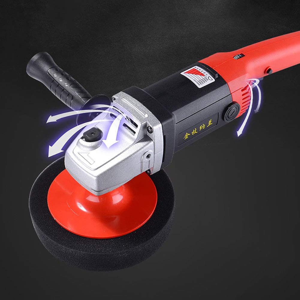 220V 1500W Car Polishing Machine - Variable Speed 3000RPM Dual Action Random Orbital Buffer Polisher for Auto Detailing, Waxing & Paint Correction - Perfect for Car Enthusiasts & Professional Detailers