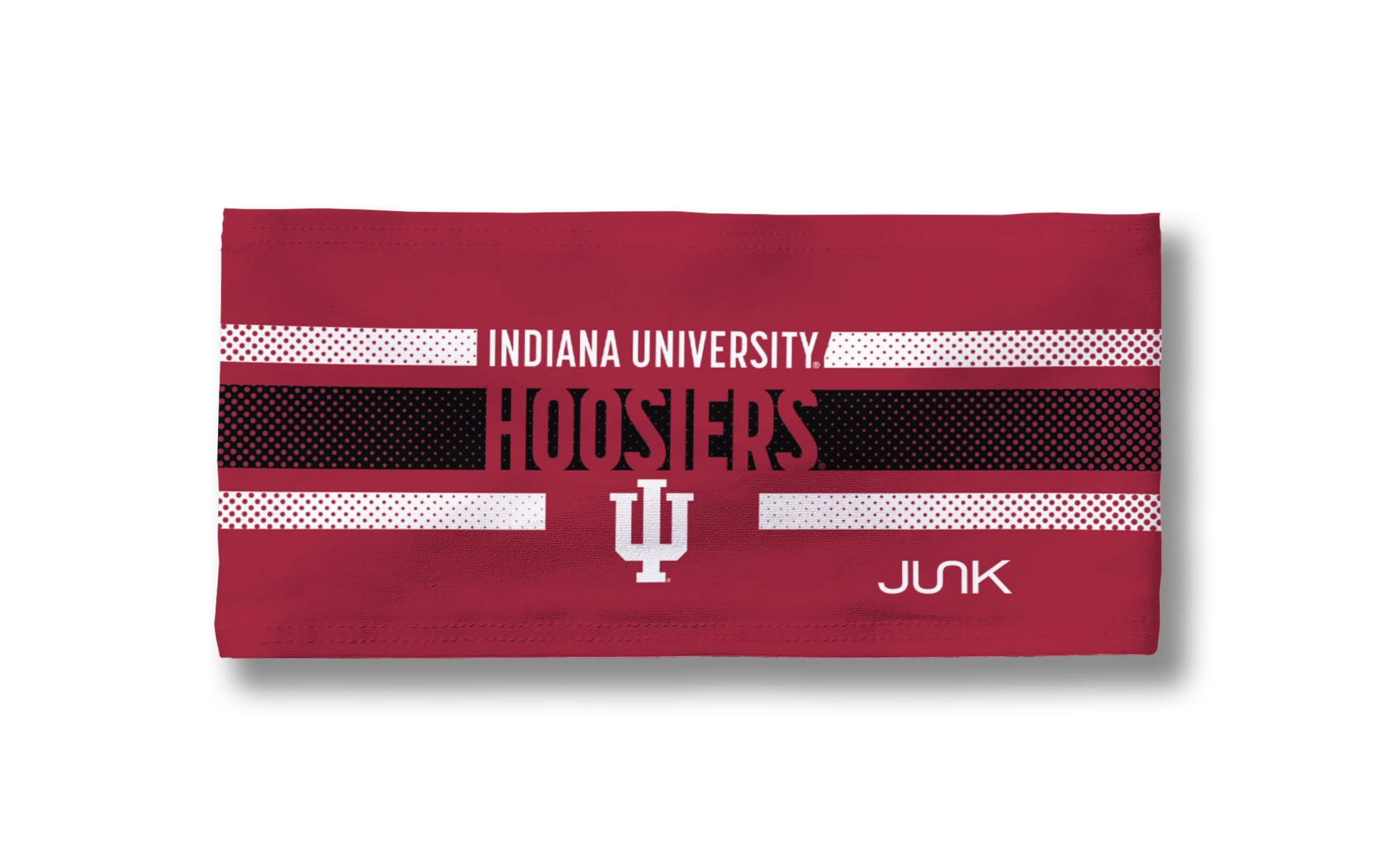 Indiana University Faded Stripe Big Bang Lite Headband - Adjustable Comfort Headwear for Sports, Workouts & School Spirit