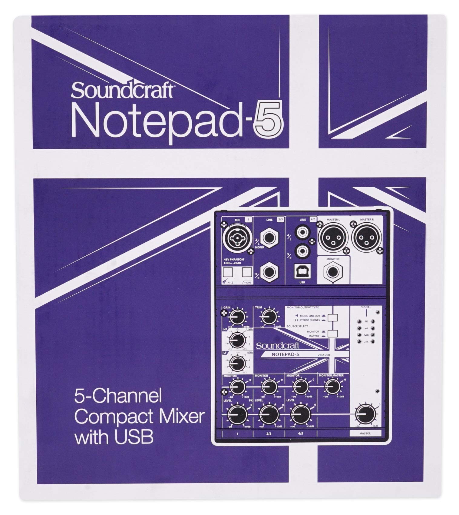 Professional Twitch Streaming Bundle - Soundcraft Mixer, Studio Headphones, Pro Microphone & Adjustable Tripod for Live Gaming & Podcasting