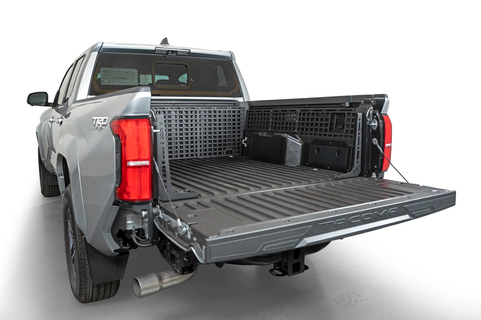 Rago Fabrication MOLLE Bed Side Panels for 2024+ Toyota Tacoma - Heavy Duty Truck Storage Solutions for Off-Road Gear & Camping Equipment