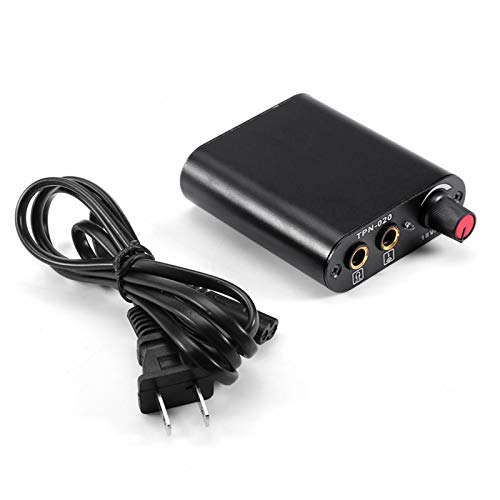 Professional Wireless Tattoo Machine Power Supply for Tattoo Artists - Portable & Adjustable Voltage - Perfect for Studio & Travel Tattooing [Black]
