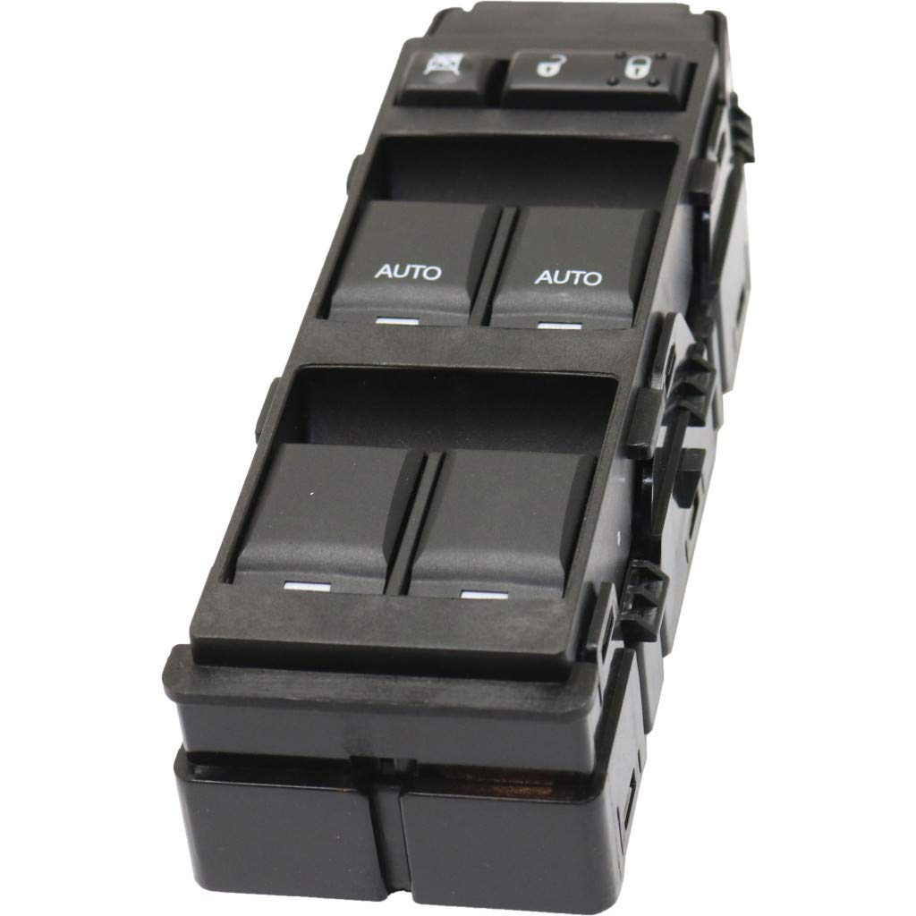 2007-2009 Chrysler Aspen Driver Side Front Window Switch - 14 Blade Connector (Part# 4602781AA, 4602650AA, 4602736A) - Replacement Power Window Control for Smooth Operation