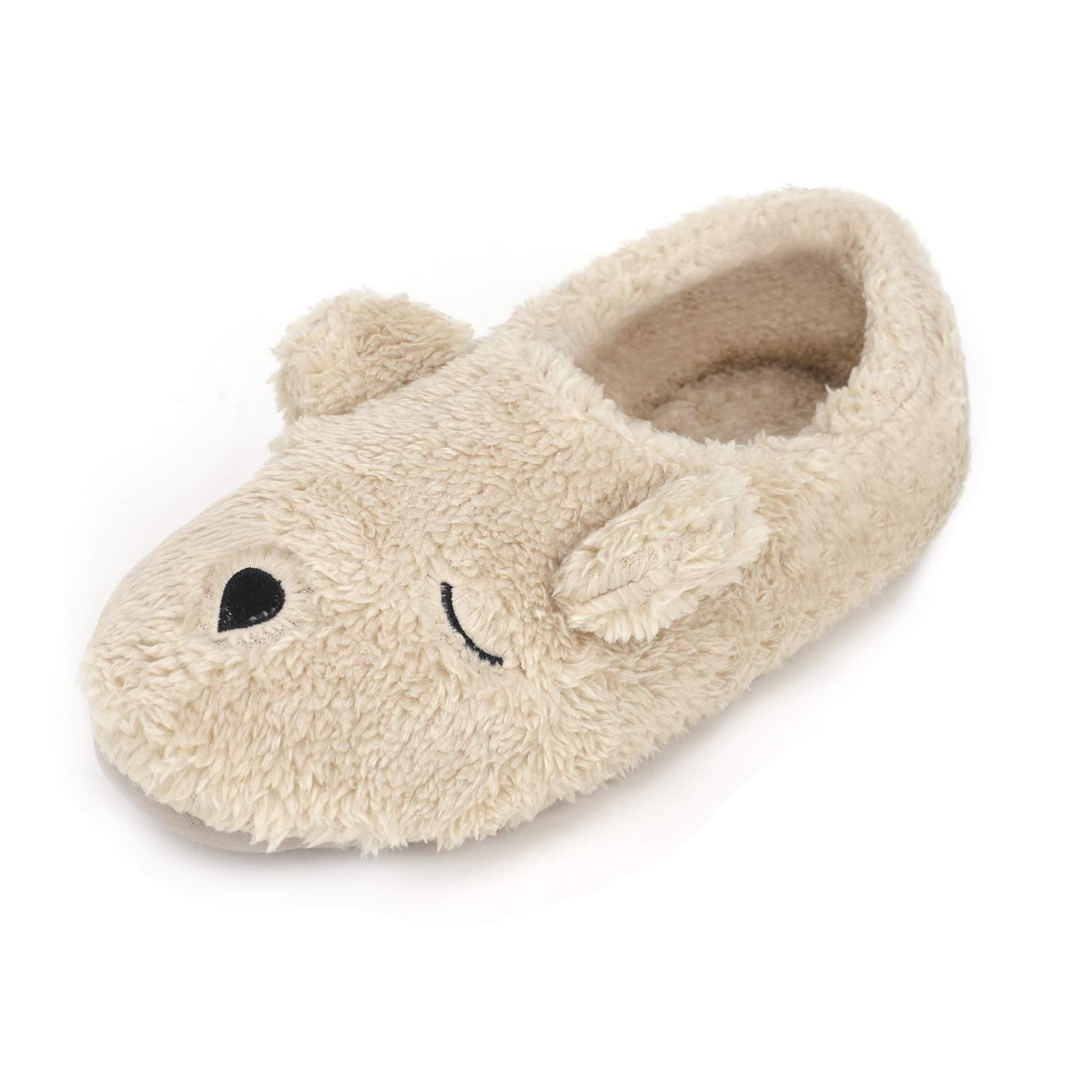 Women's Warm Fleece Slippers - Soft Cozy Non-Slip Indoor Booties for Winter | Plush Ankle Boots for Ladies & Girls | Perfect for Home, Office & Relaxation