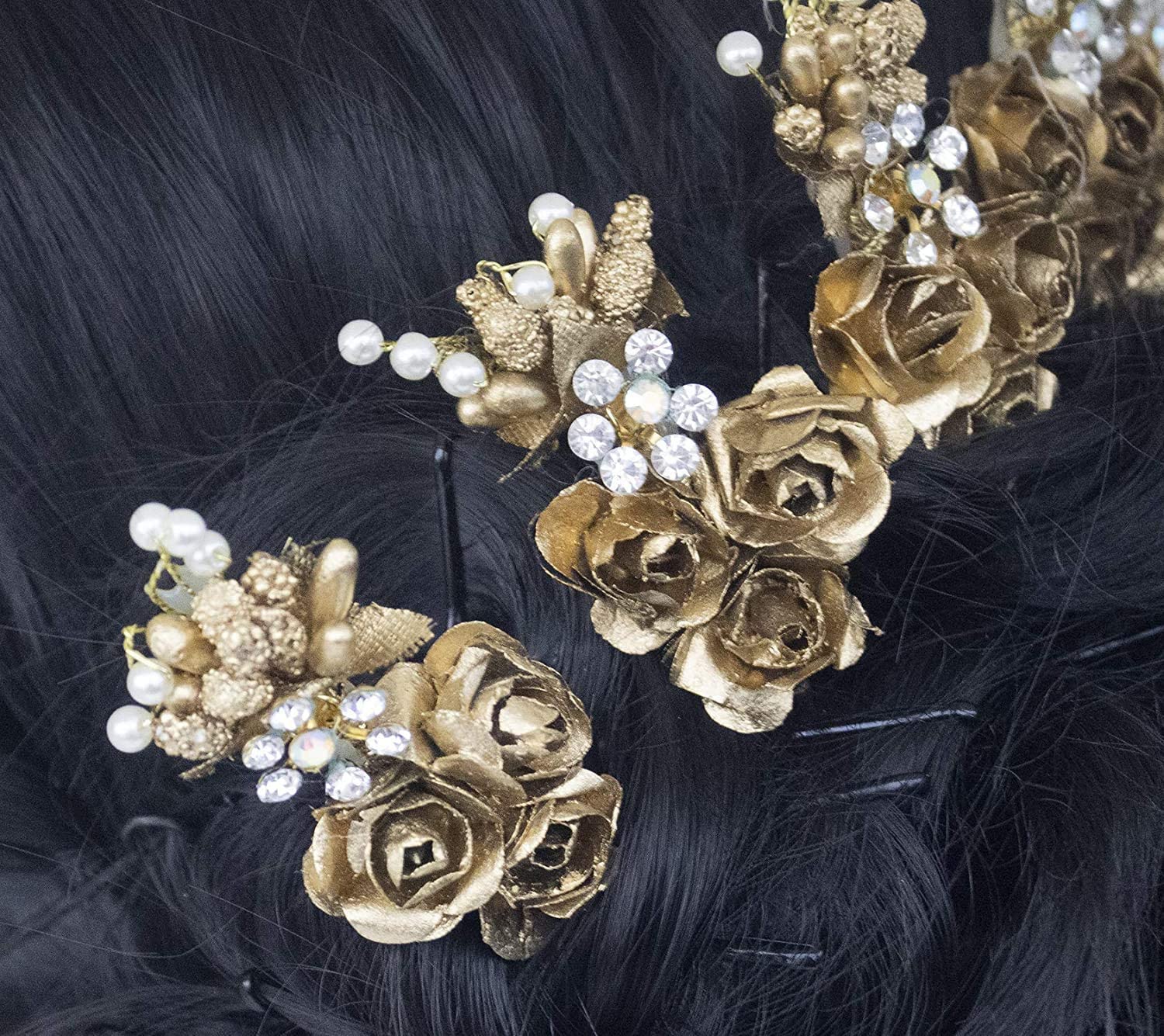Boxo 12-Piece Bridal Pearl Hair Pin Set - Elegant Hair Accessories for Women & Girls - Perfect for Weddings, Prom, and Special Occasions