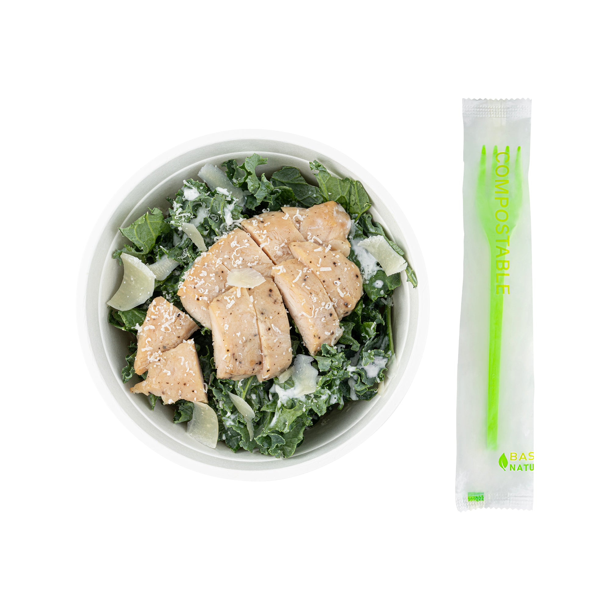 Eco-Friendly Compostable CPLA Plastic Forks - 250 Count Box, Heat Resistant & Biodegradable Cutlery for Parties, Picnics, and Outdoor Events