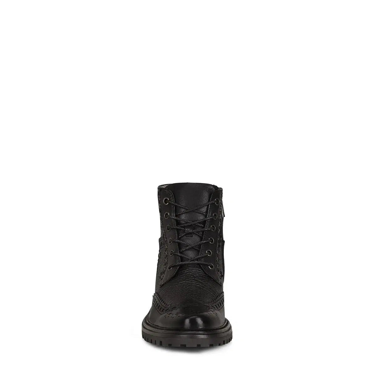 Vintage Black Shark Ankle Booties for Men - Casual Fashion Boots for Everyday Wear & Street Style