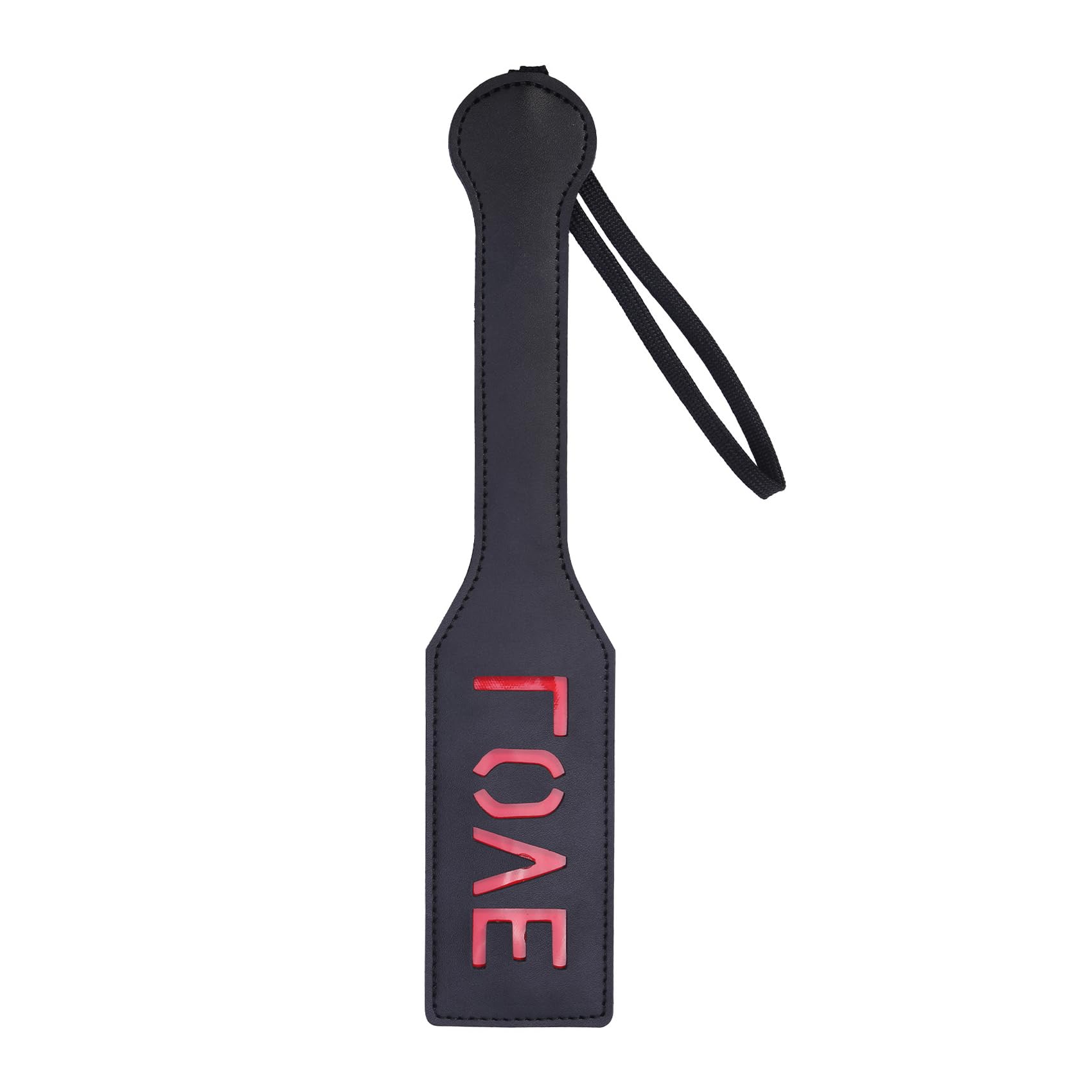Premium Faux Leather Spanking Paddle - BDSM Bondage Toy for Couples, Adults & Sensual Play - Perfect for Bedroom Fun, Roleplay & BDSM Scenes