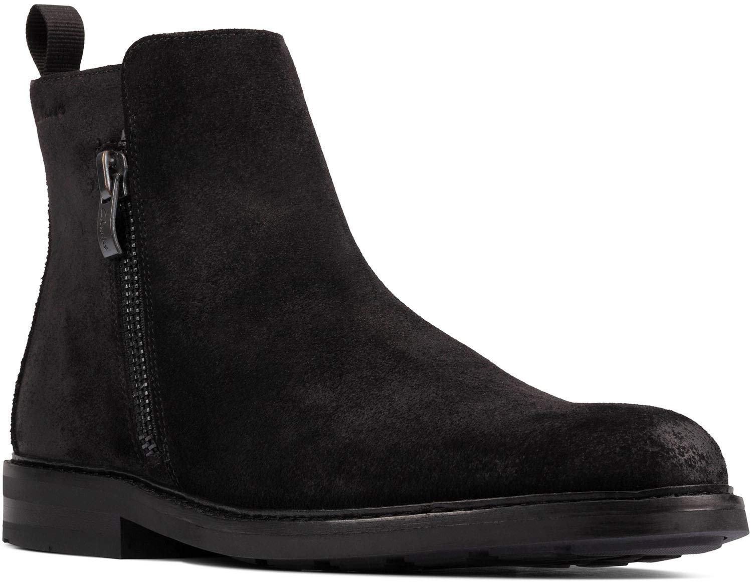 Clarks Men's Clarkdale Zip Ankle Boots - Comfortable Leather Casual Shoes for Walking & Work | Perfect for Office, Travel & Everyday Wear