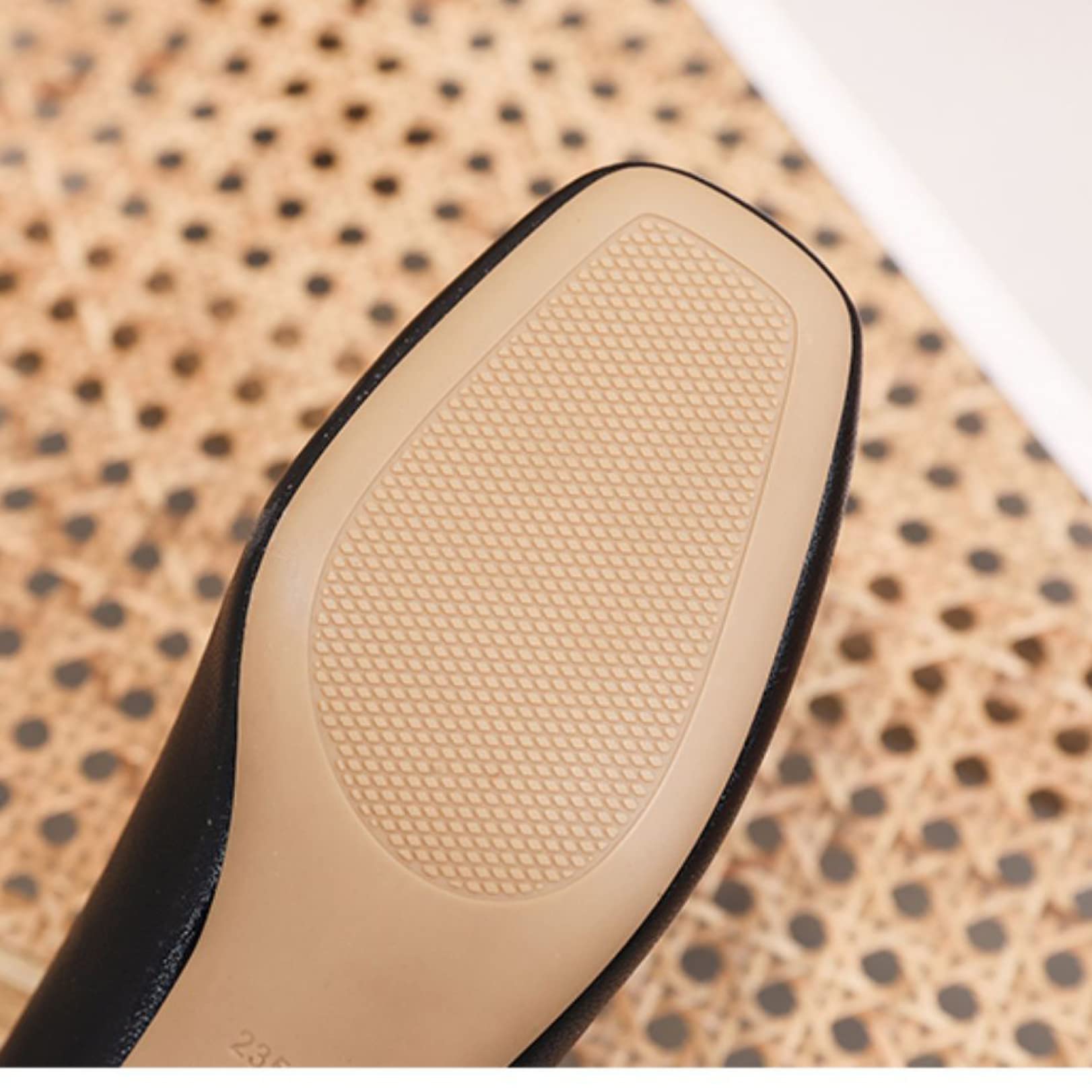 Women's Slip On Pump Shoes - Comfortable Closed Toe Office Work Shoes with Chunky Low Heel for Professional Women | Perfect for Business Casual, Office Wear & Daily Commute