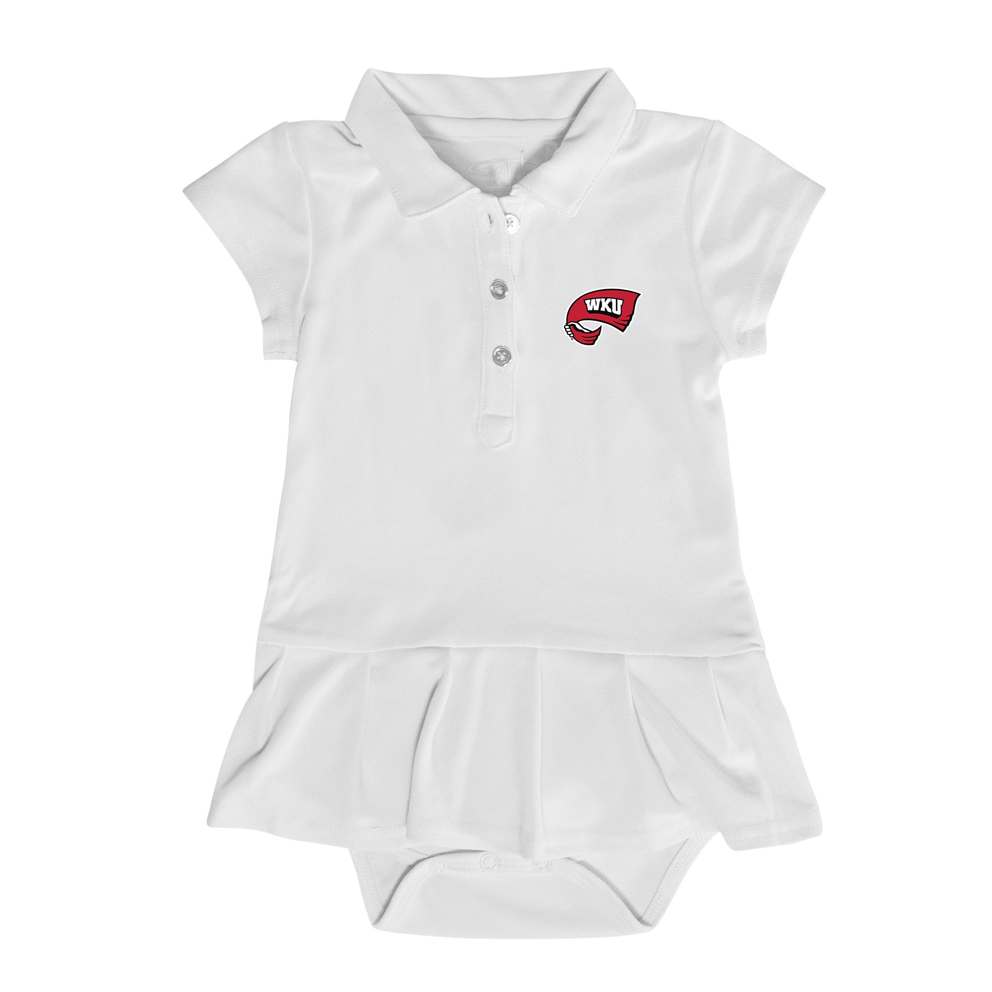 Western Kentucky Hilltoppers Baby Girls' Dress - Cute & Comfortable Infant Game Day Outfit for College Sports Fans, Parties & Family Photos