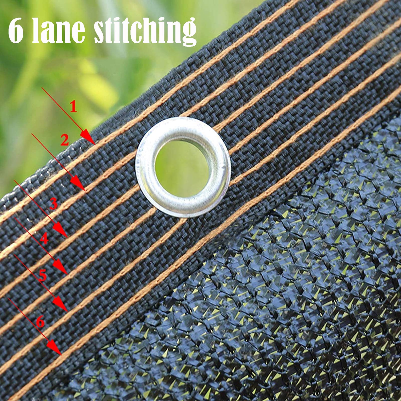 13x23ft Sun Mesh Shade for Plants - Breathable Greenhouse Shade Net, Outdoor Windproof Sun Protection Netting for Patio, Garden, Barn & Kennel | Perfect for Flowers, Swimming Pool Cover & Backyard Shade Solutions