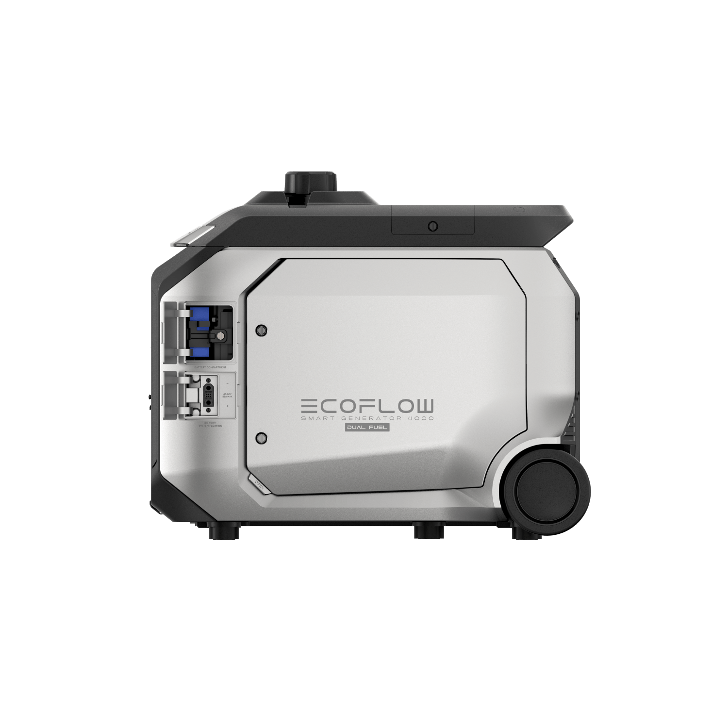 EcoFlow Smart Generator 4000 - Dual Fuel Portable Power Station for Home Backup & Outdoor Camping - Recommended Accessory for Emergency Power & Off-Grid Living