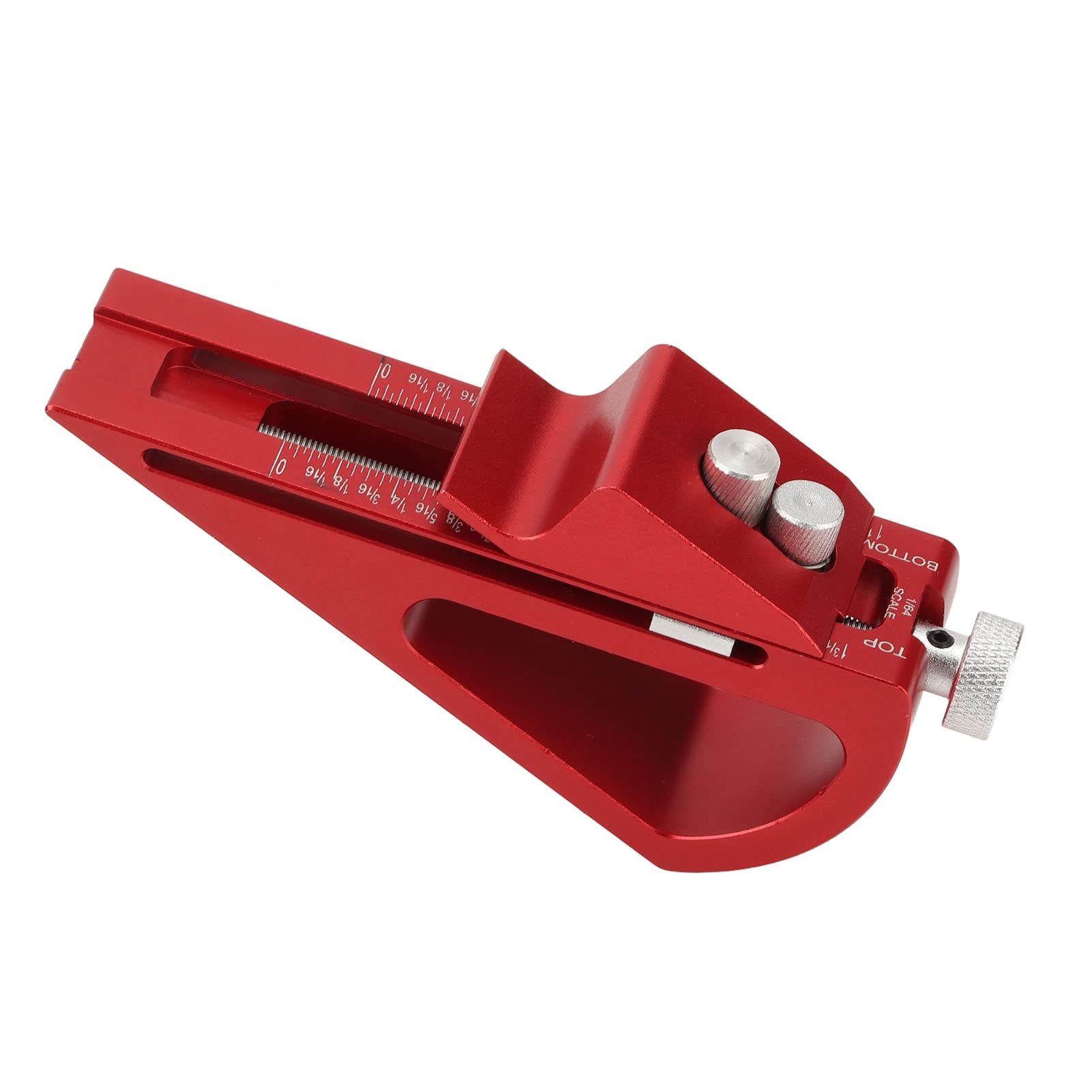 **Precision Woodworking Gauge Block - Adjustable Height Measuring Tool, Durable Aluminum Alloy Flat Design for Accurate Woodworking & Metalworking Projects - Perfect for DIY, Carpentry, and Industrial Measurement**