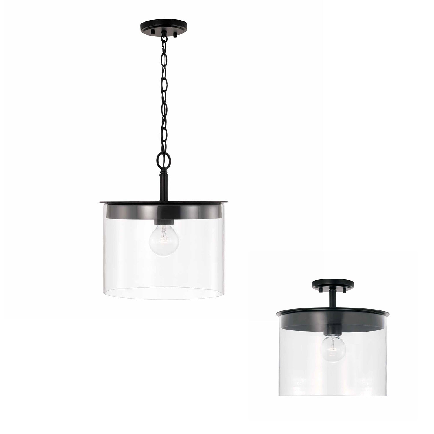 Joans Dual Flush Mount - Modern Water-Saving Toilet for Bathroom & Powder Room | Perfect for Home, Office & Commercial Spaces
