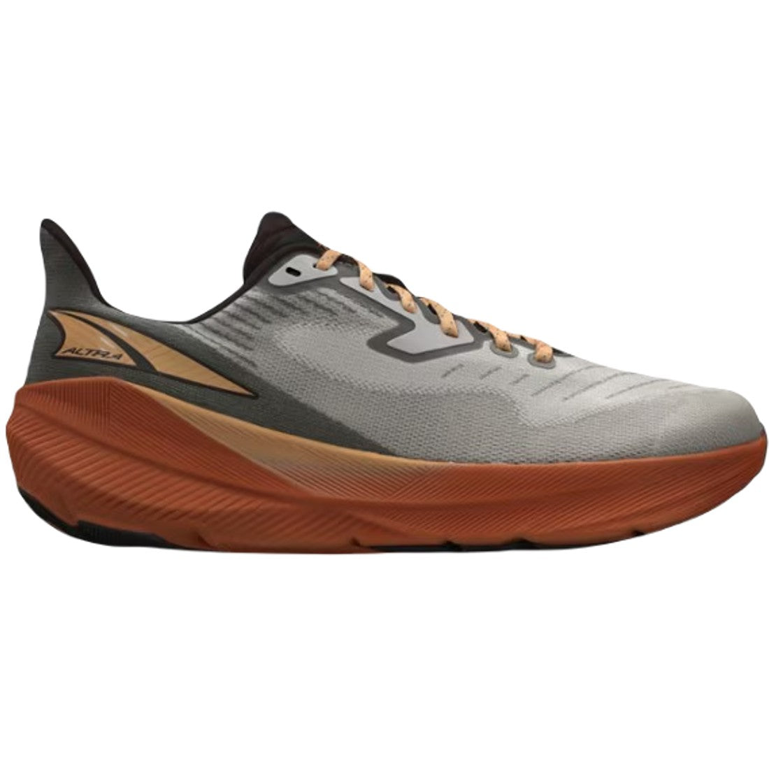 Altra Experience Flow Running Shoes for Men - Gray/Orange - Size 11 D Medium - Lightweight Trail Running & Hiking Shoes for Outdoor Adventures