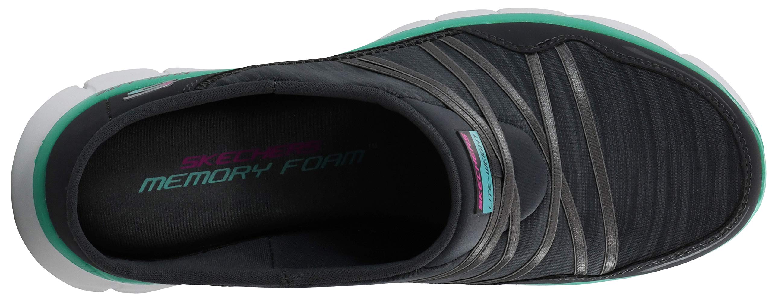 Skechers Women's Air Streamer Slip-On Mule - Comfortable Sport Shoes for Walking, Running & Casual Wear | Lightweight & Breathable Design for Everyday Use