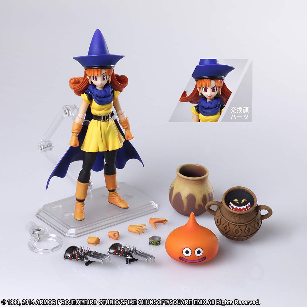 Square Enix Dragon Quest IV: Alena Bring Arts Action Figure - Collectible Anime Character Model for Gamers & Fans - Perfect for Display, Gifts, and Cosplay Inspiration