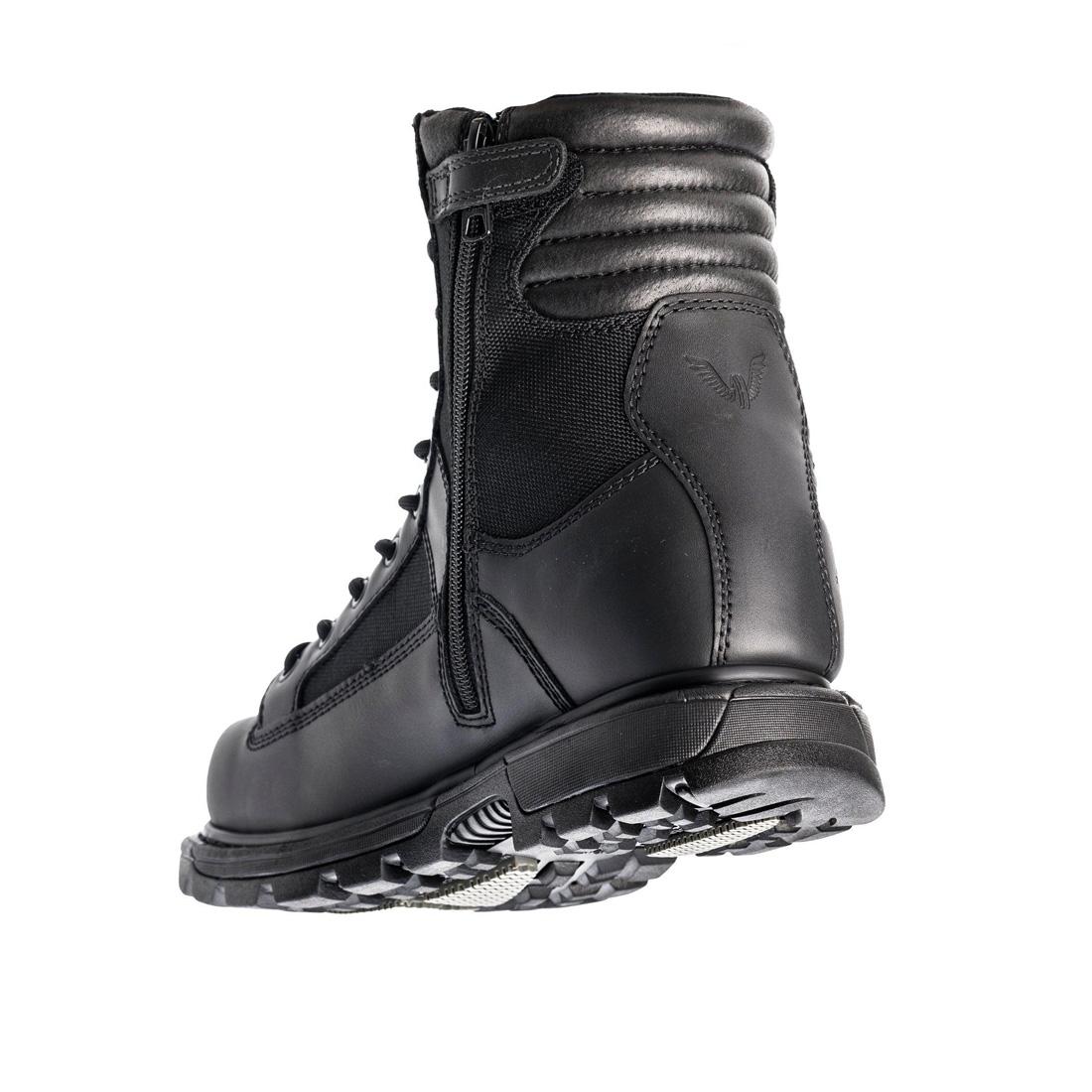 GenFlex2 Series 8 Tactical Waterproof Combat Boots for Men - Black Military & Hiking Shoes for Outdoor Adventures & Work Safety