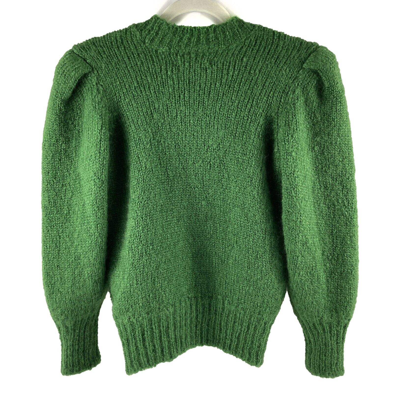 Isabel Marant Emma Knit Wool Sweater - Green XS (Size 34) | Women's Casual Winter Pullover for Office & Weekend Outfits