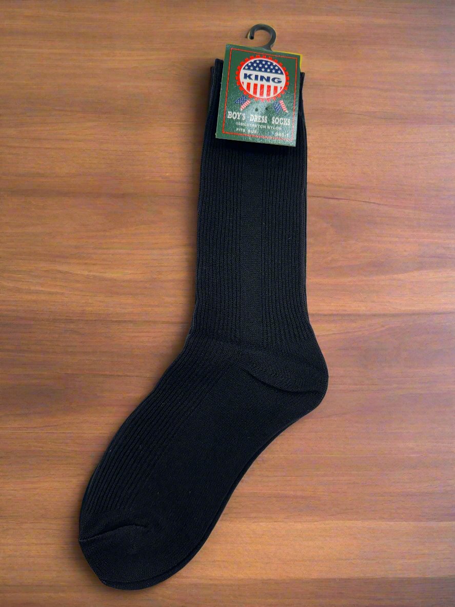 King Size Toddler Dress Socks - Soft Cotton Ankle Socks for Boys & Girls - Perfect for School, Church & Special Occasions