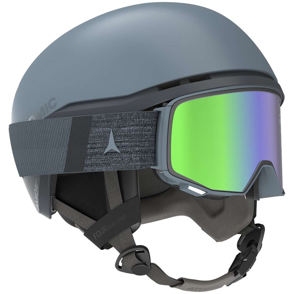 Atomic Four Amid Pro Helmet 2022 - Premium Ski & Snowboard Helmet for Men & Women - Perfect for Downhill, Freeride & Backcountry Adventures