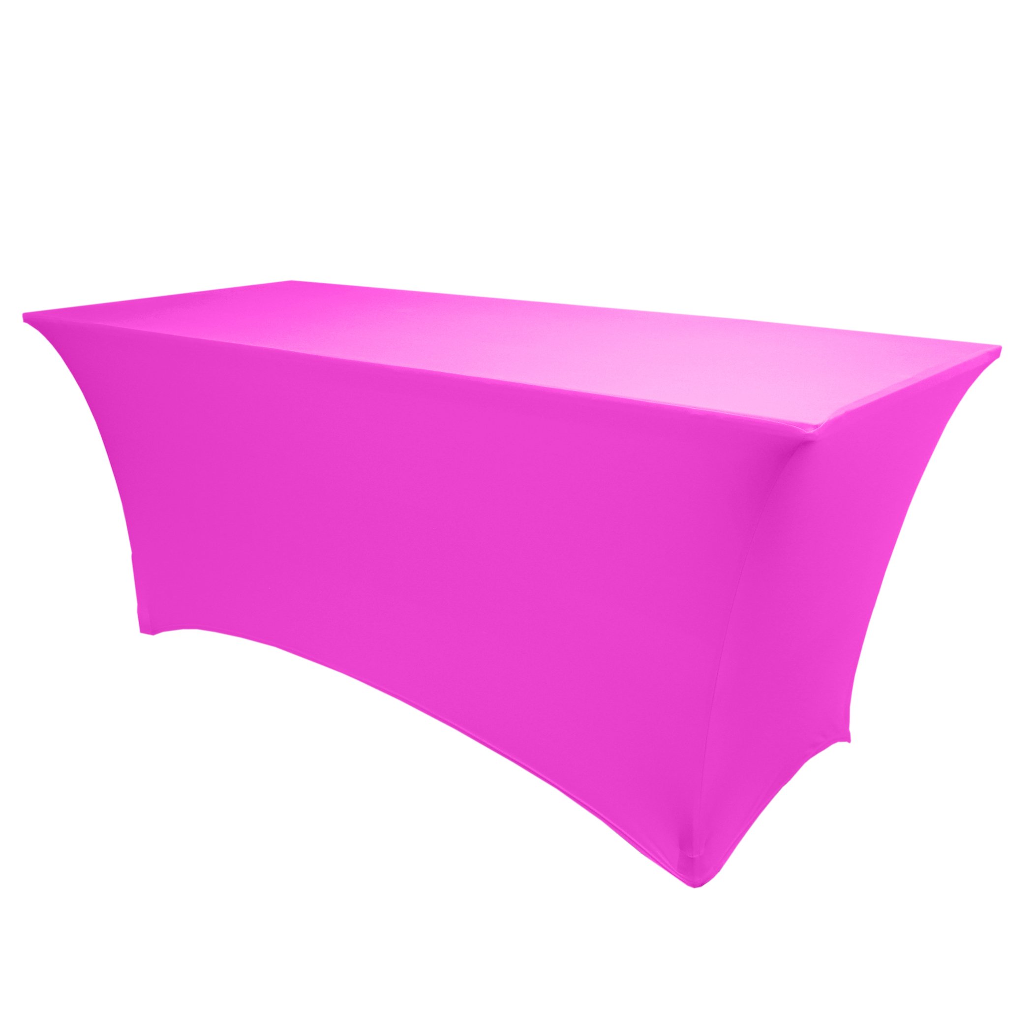 Premium 8 ft. Spandex Table Cover - Stretch Fit for 30x96 Inch Rectangular Tables (42