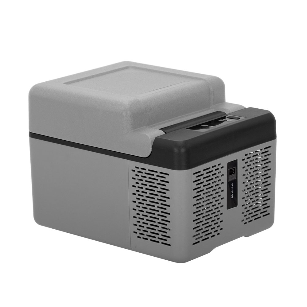 Alpicool C12 Portable Car Refrigerator - 12V/24V DC & 110V AC, Compact Mini Fridge for Road Trips, Camping, RV & Outdoor Adventures - Certified Refurbished