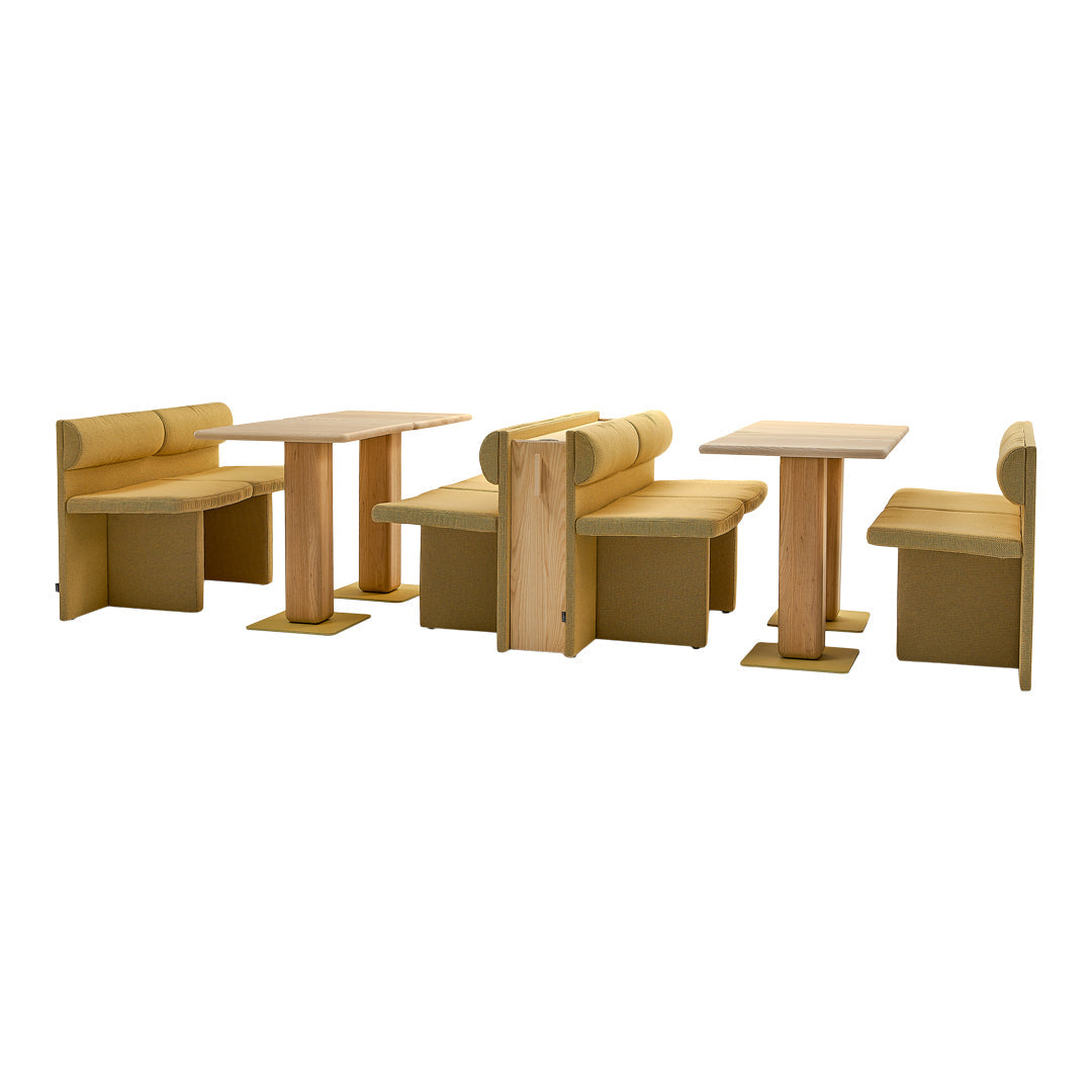 Stylish Cita Bench Divider - Durable Wooden Partition for Home, Office & Public Spaces - Perfect for Social Distancing & Space Organization