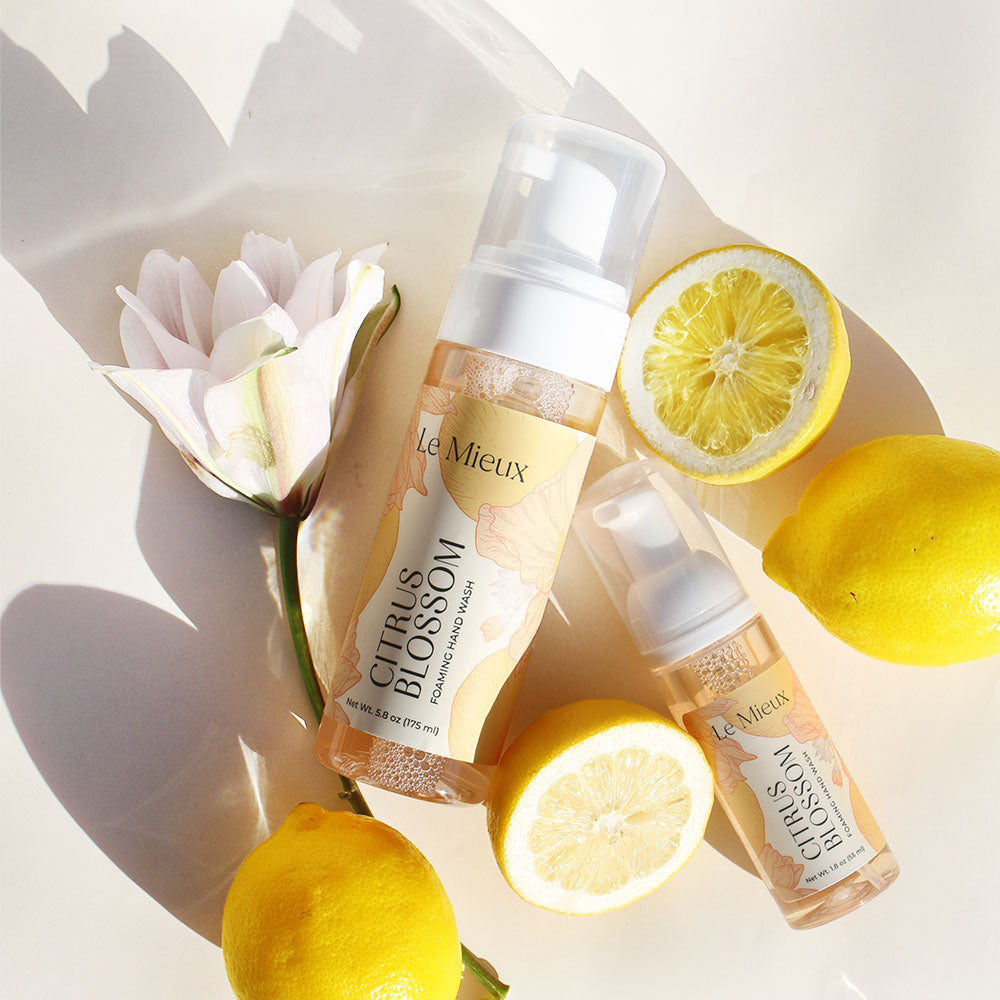 Citrus Blossom Foaming Hand Soap - Refreshing & Moisturizing Liquid Hand Wash for Kitchen & Bathroom | Natural Essential Oil Formula for Gentle Cleansing