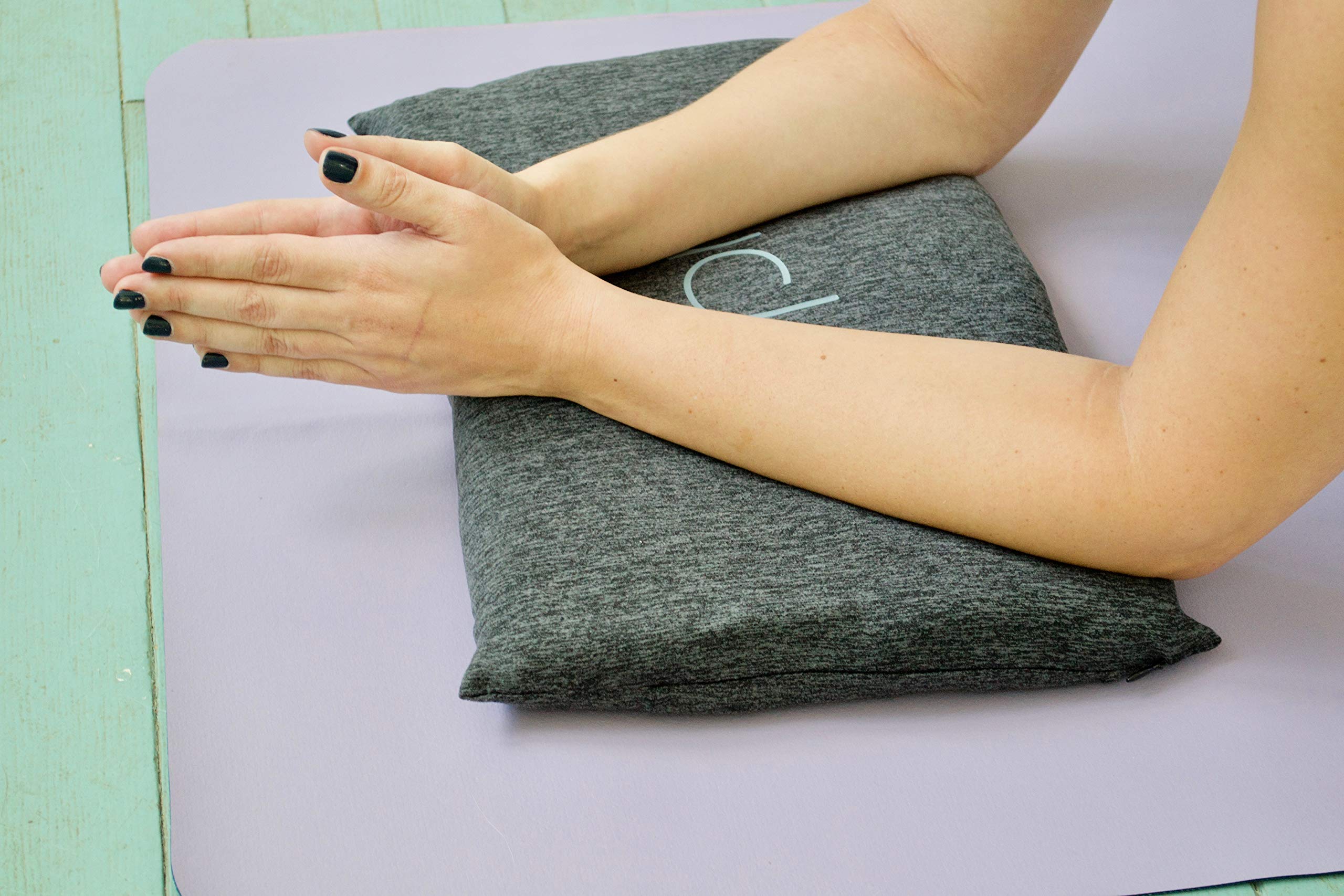 Spry Recovery Pillow - Orthopedic Neck & Back Pain Relief Pillow with Contoured Support & Adaptive Flo-Form Technology - Ideal for Side Sleepers, Post-Surgery Recovery & Chronic Pain Sufferers (Charcoal Grey)