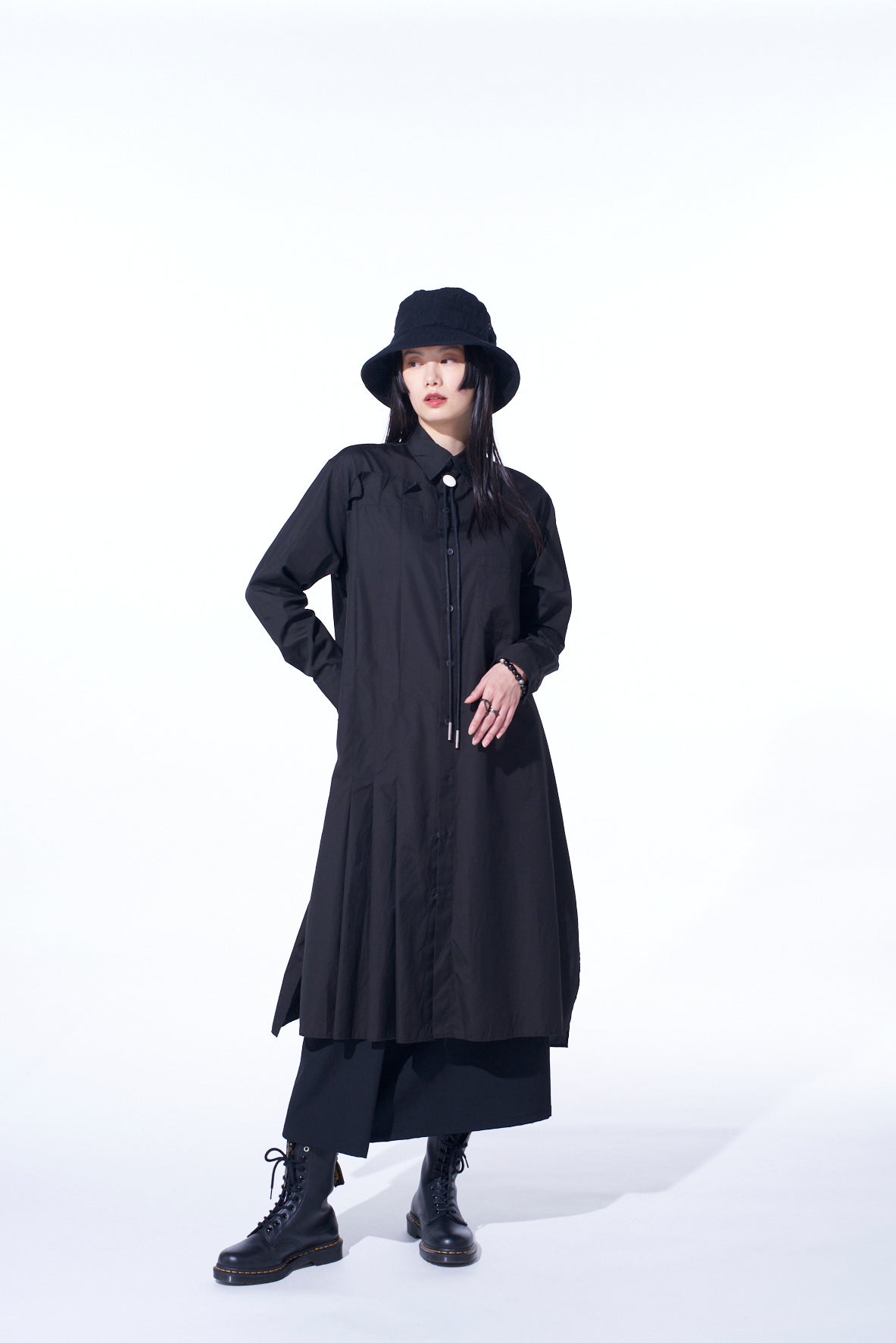 Stylish Cotton Broad Pleated Shirt Dress for Women - Comfortable & Flowy Casual Wear for Office, Date Night & Spring Outfits