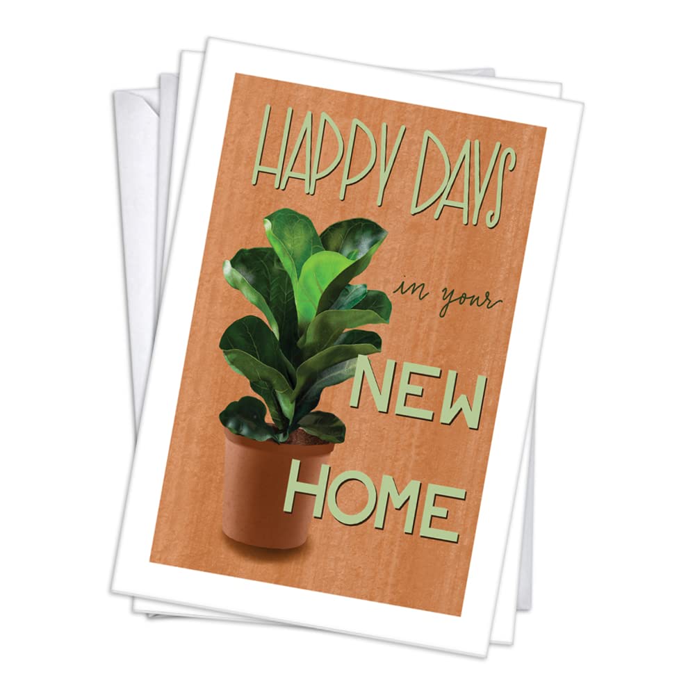 Wright Home & Gift Housewarming Gift Set - 3 Pack New Home Greeting Cards with Envelopes (4x6) | Perfect for New Homeowners, Real Estate Agents & Housewarming Parties - Thoughtful Welcome Gift for New Neighbors