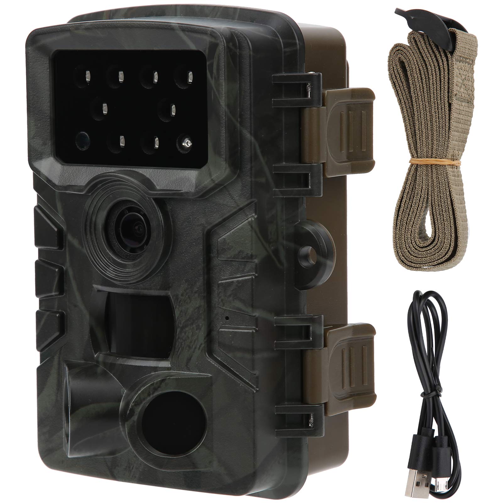 PR700 1080P HD Hunting Camera - Waterproof, Mini Infrared Night Vision Trail Camera for Outdoor Hunting & Wildlife Monitoring | Perfect for Deer Hunting, Scouting & Security Surveillance
