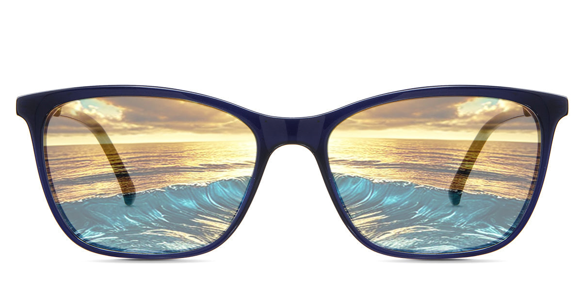 Elle Women's Prescription Tinted Glasses - Stylish & UV Protection for Everyday Wear, Reading, and Outdoor Activities